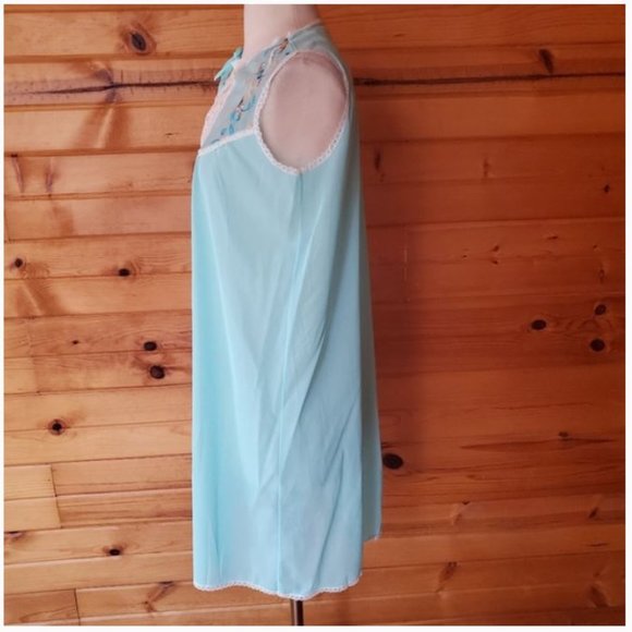 Vintage 60’s Sears Slip Nightie Embroidered Lingerie New With Original Tags! - Picture 3 of 6
